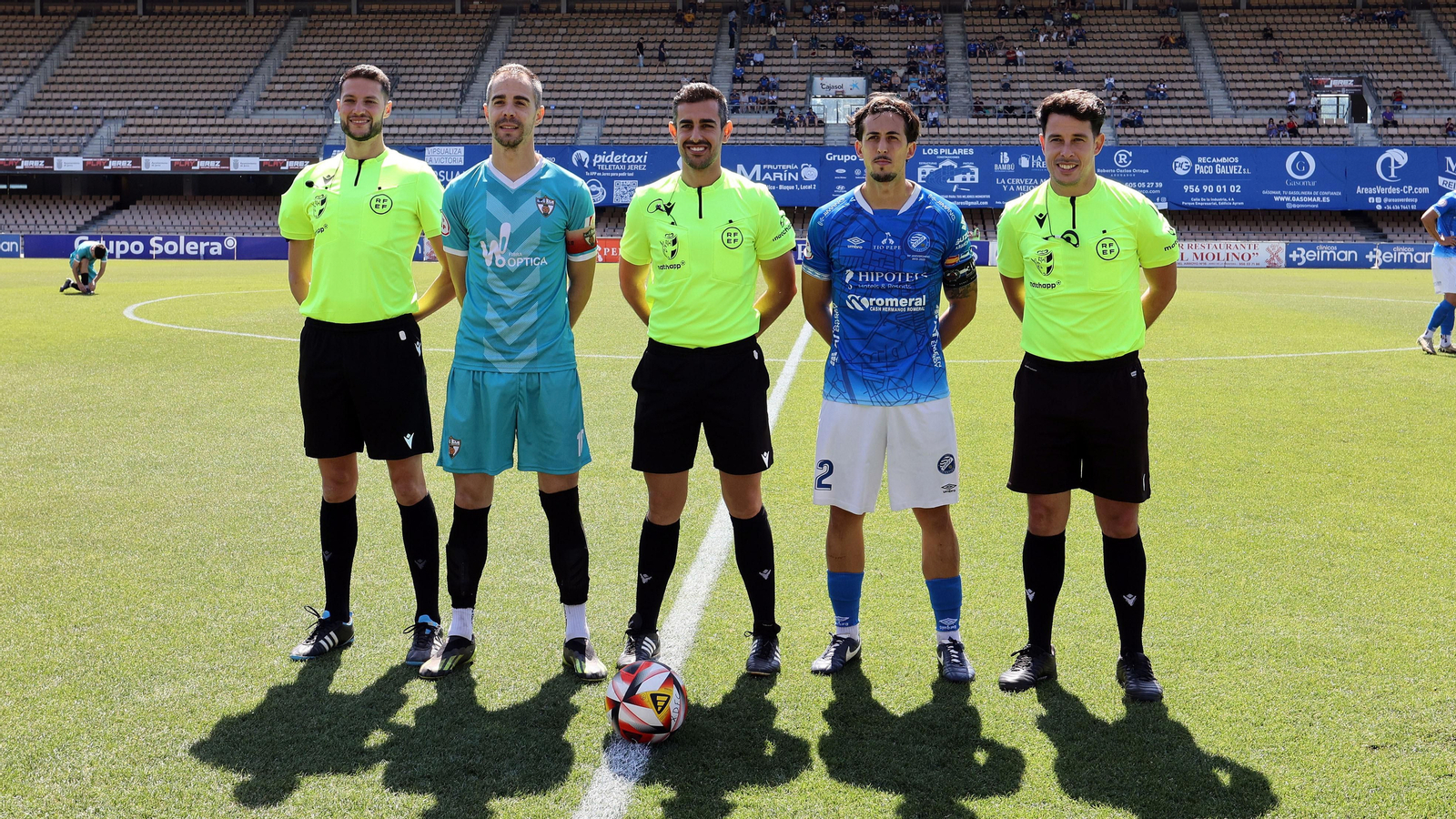 Último partido de liga del Xerez DFC - CD Pozoblanco en Chapín