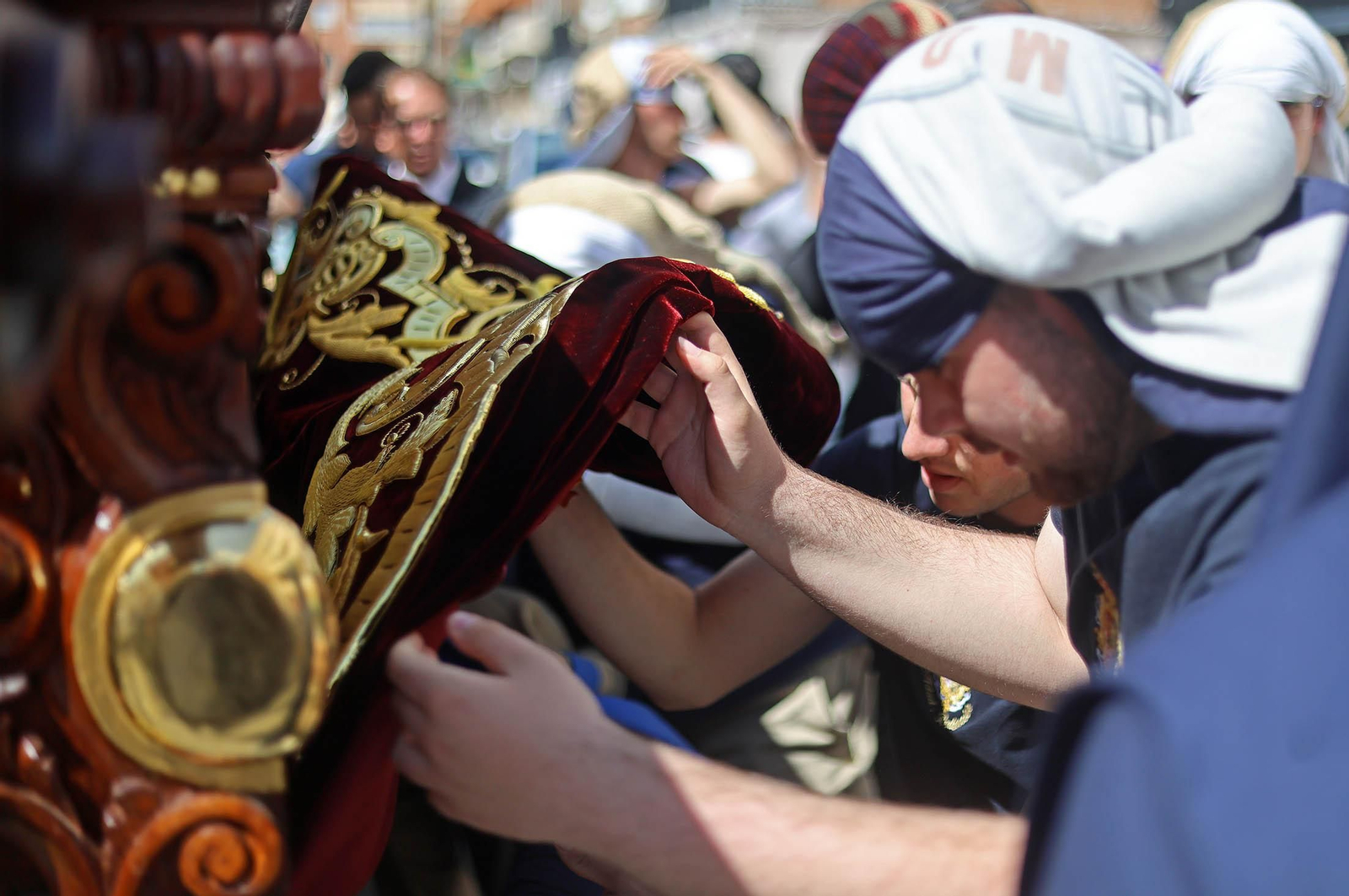 Domingo de Ramos: Imágenes de la Hermandad de la Redención