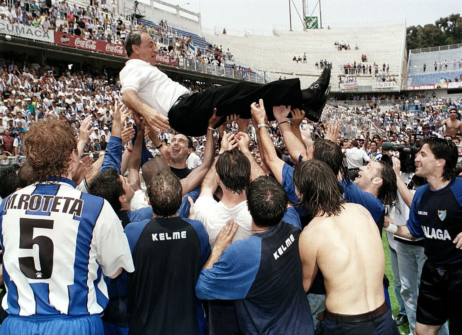 Las camisetas más icónicas del Málaga CF: Champions, Intertoto, UEFA, ascensos