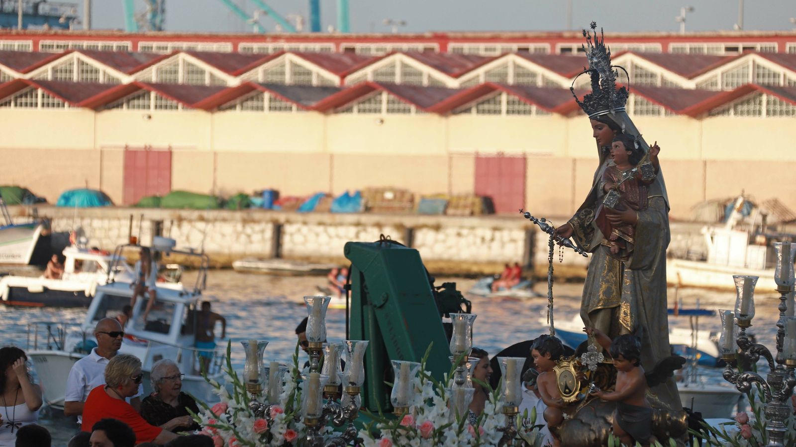 Las mejores fotos de la procesión de la Virgen del Carmen en Algeciras