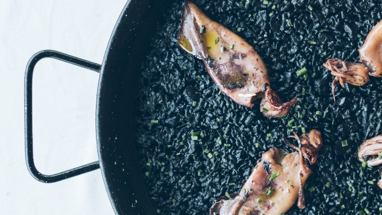 Arroz negro.
