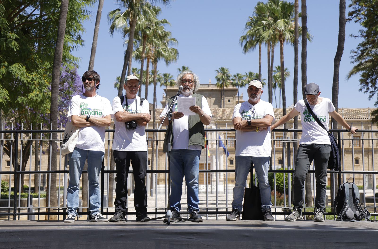 Las fotos de la manifestación en defensa de Doñana