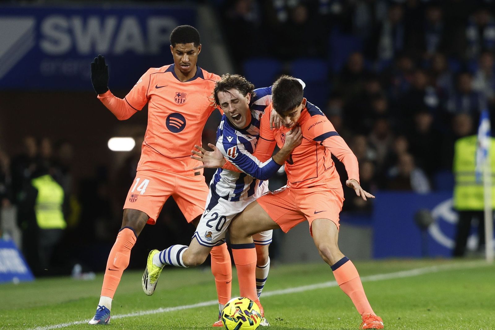 Las fotos de la derrota del Barcelona contra la Real Sociedad