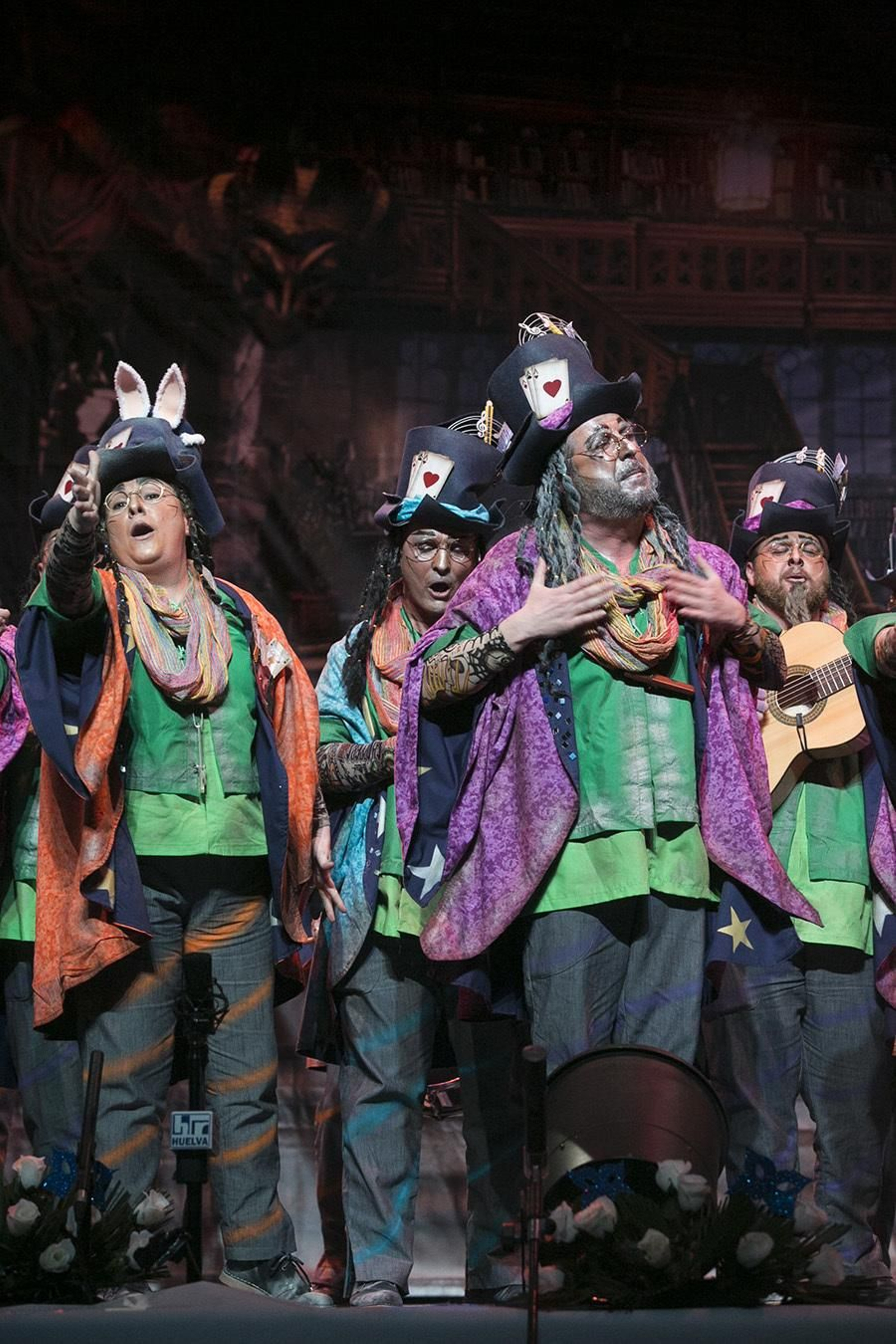 Imagen de la tercera semifinal del Carnaval Colombino