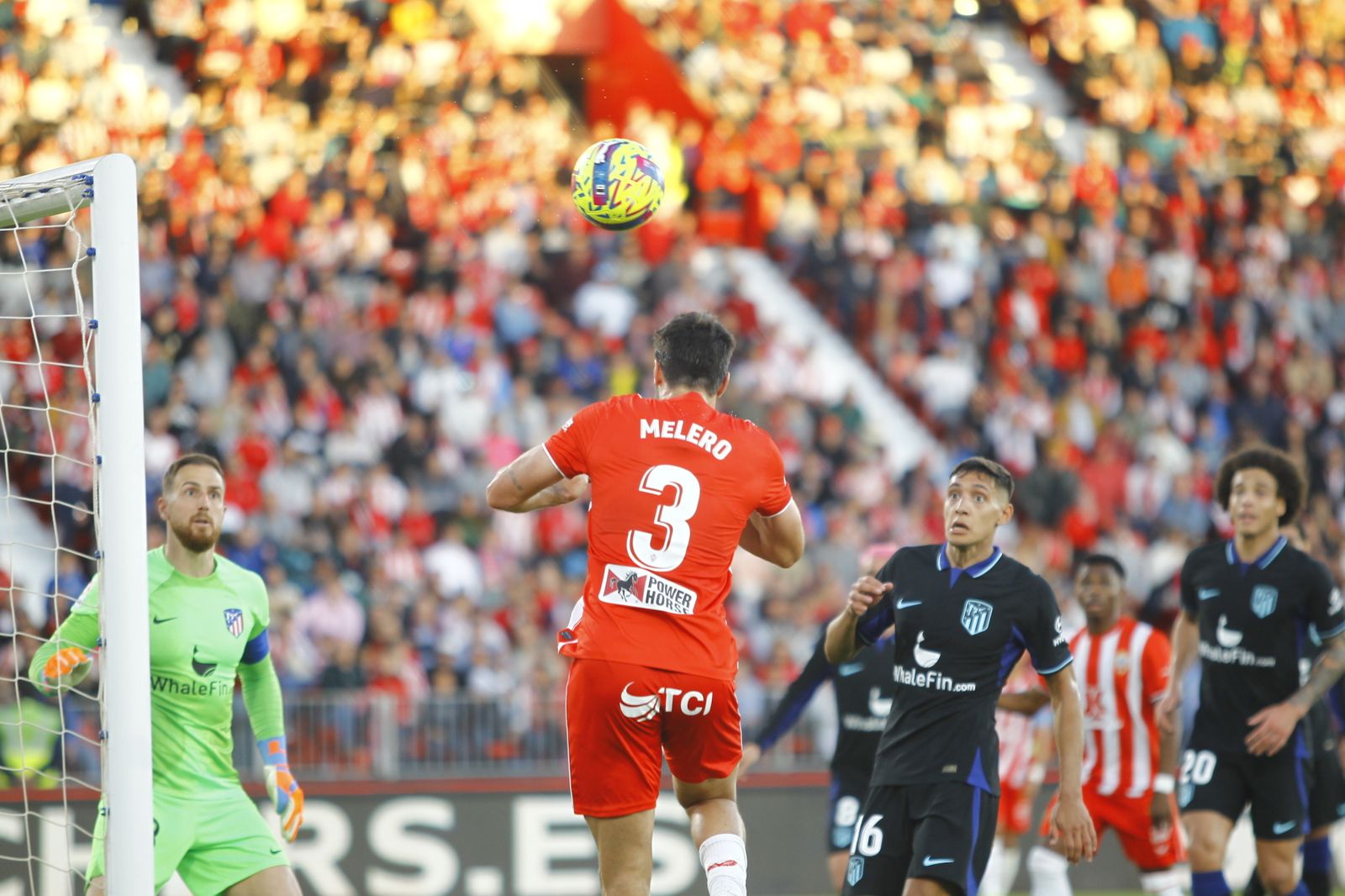 Imágenes del partido U.D. Almería-Atlético de Madrid