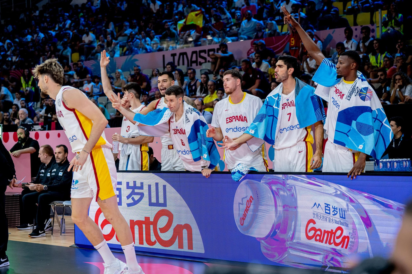 Las fotos del Chipre - España de baloncesto
