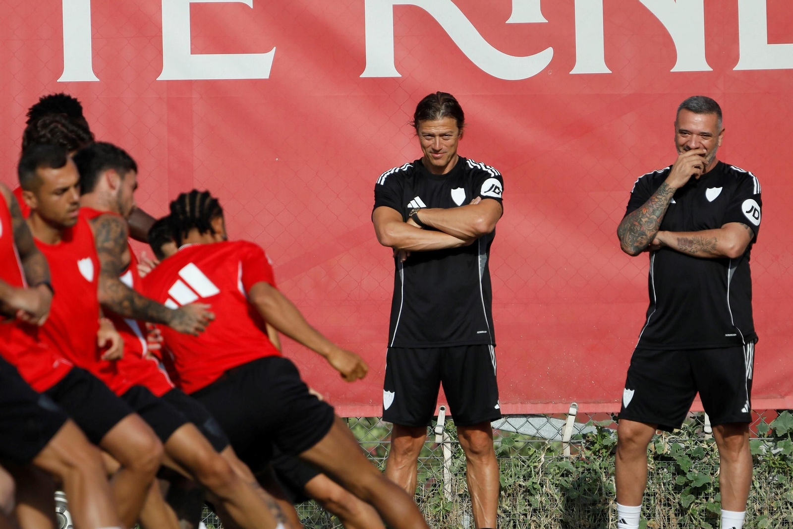 Las fotos del primer entrenamiento del Sevilla FC de la temporada 2025/2026