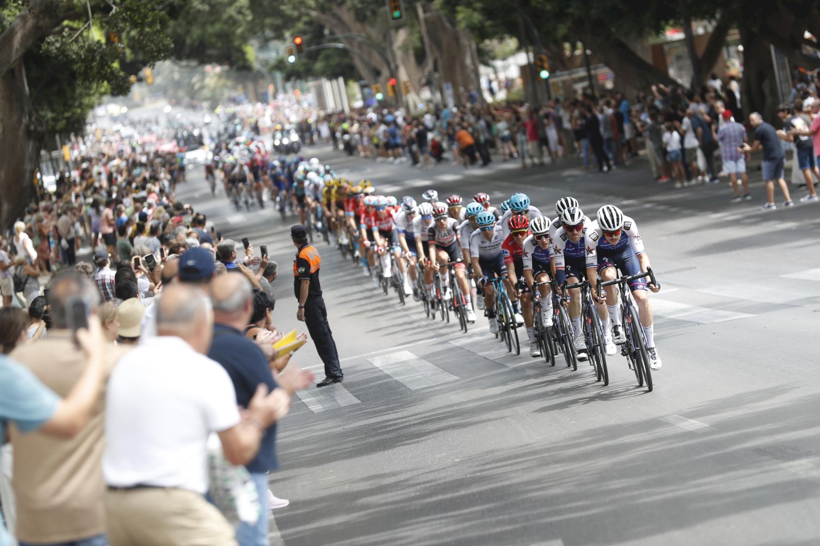 Las fotos de la etapa de la Vuelta que acabó en Sierra Bermeja