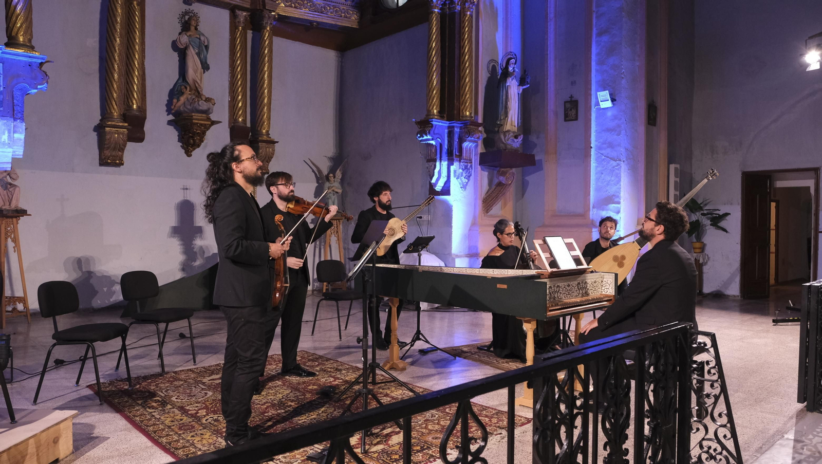 Concierto del grupo Forma Antiqua, en el Festival de Música Renacentista y Barroca de Vélez Blanco-Festimuvb 2023