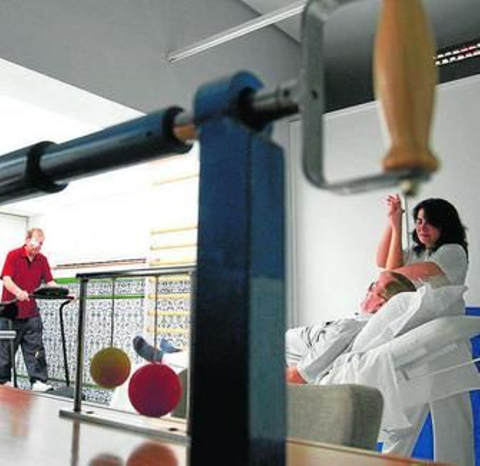 Un gimnasio para cuidados paliativos.