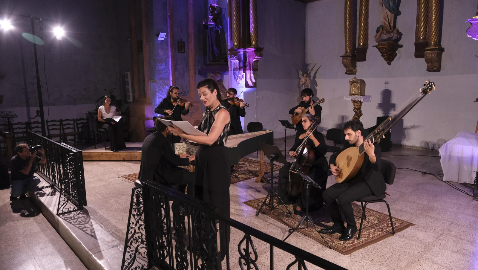 Concierto del grupo Forma Antiqua, en el Festival de Música Renacentista y Barroca de Vélez Blanco-Festimuvb 2023