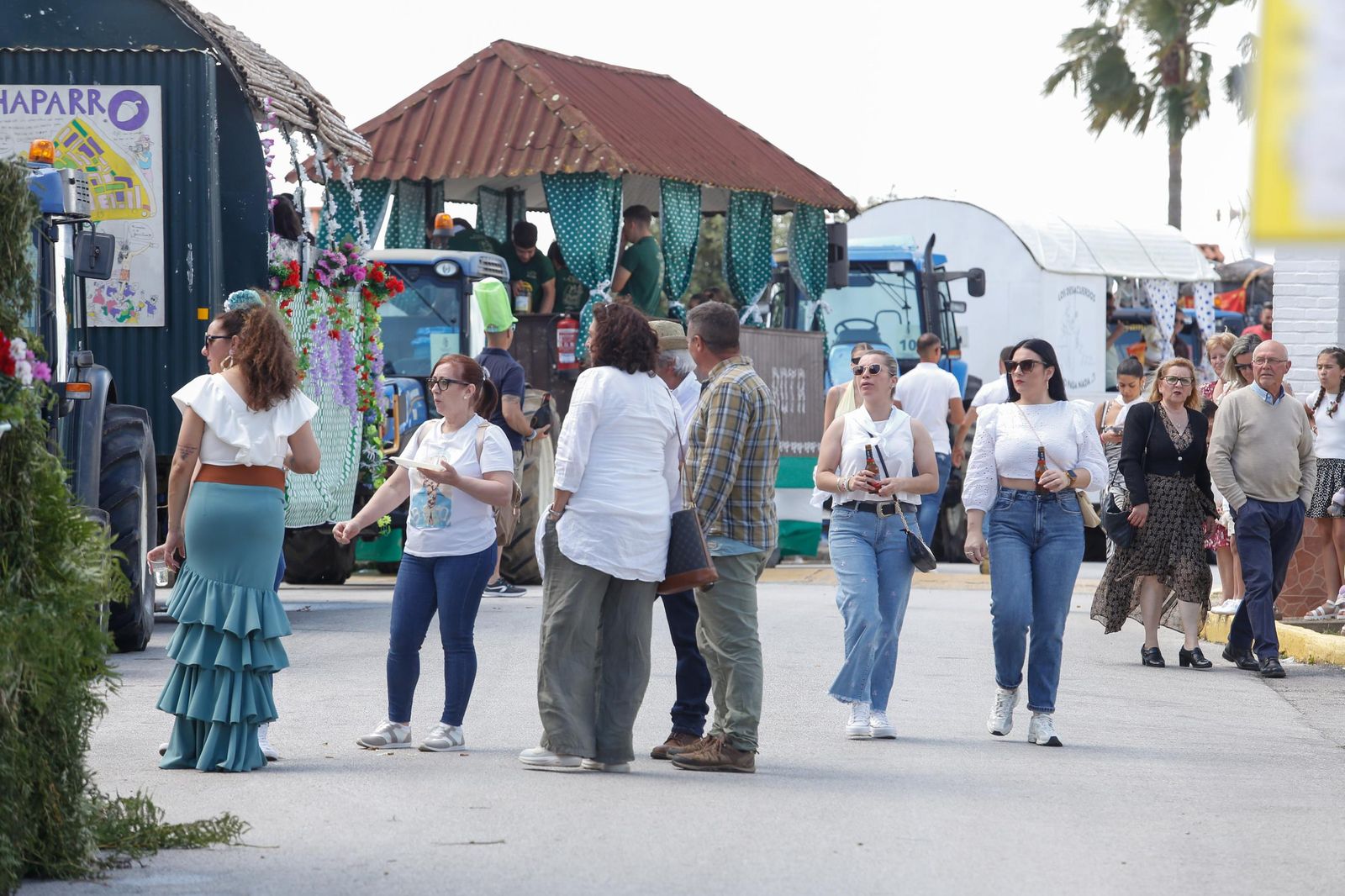 Fotos del domingo de Feria y la romería del Cristo de la Almoraima
