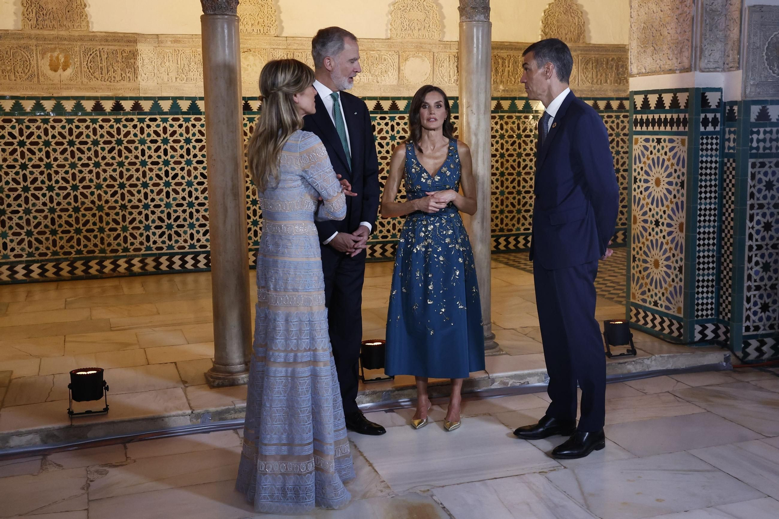 Las fotos de la cena de gala dada por los Reyes previa a la cumbre de la ONU en Sevilla