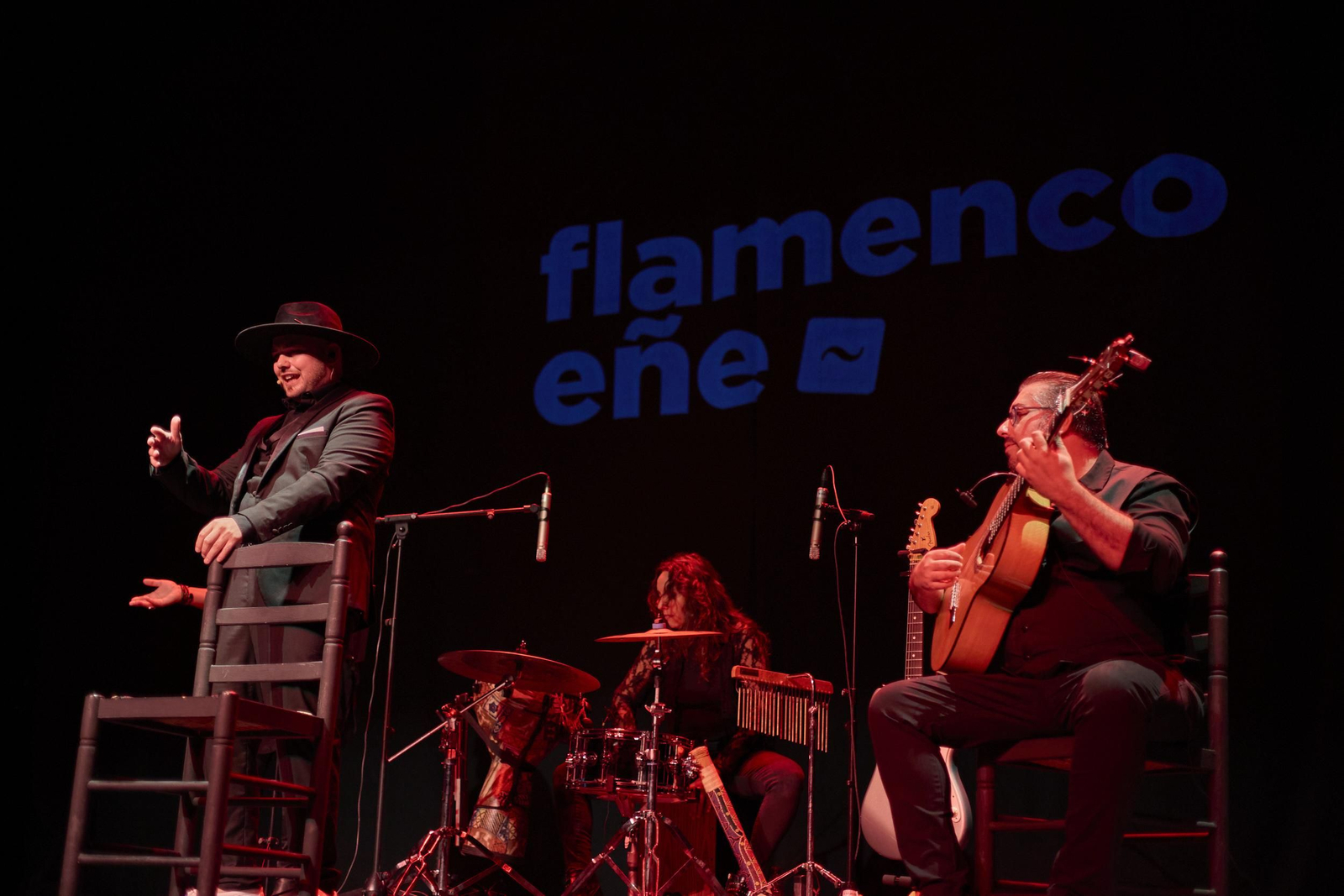 Perrete durante su actuación en Flamenco EÑE, este miércoles en Granada