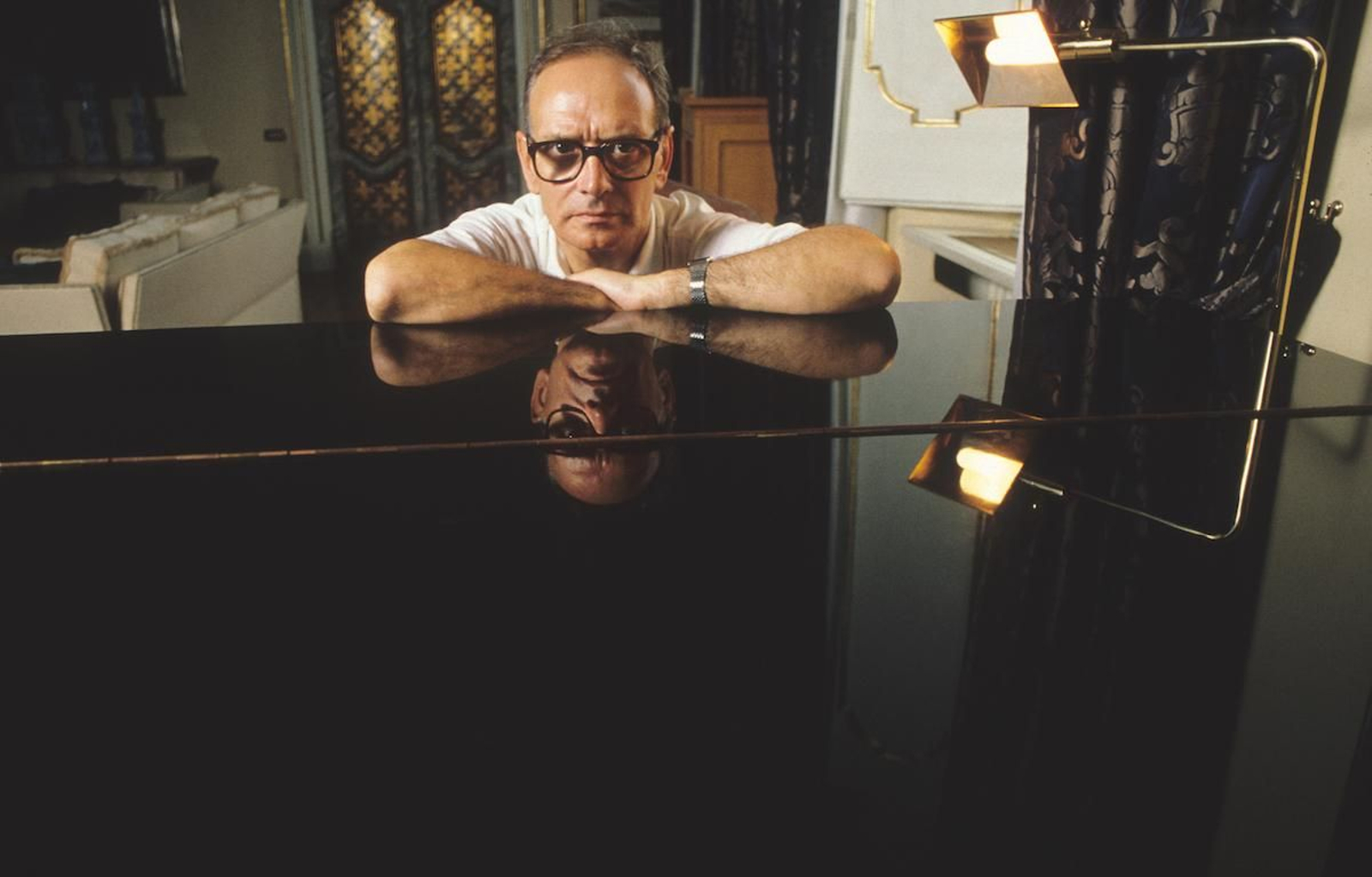 El compositor romano Ennio Morricone (1928-2020).