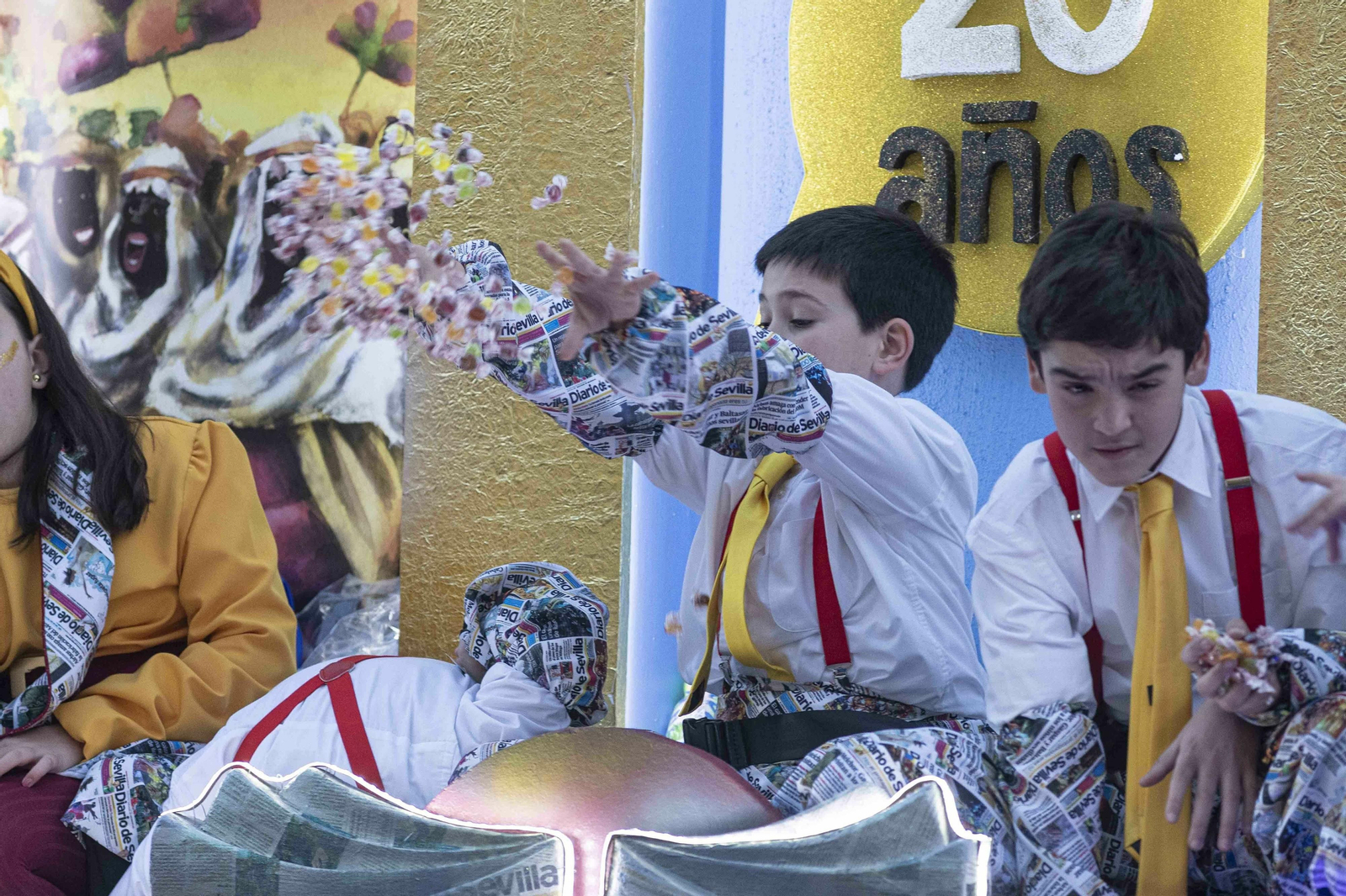 La Cabalgata de los Reyes Magos de Sevilla, en imágenes