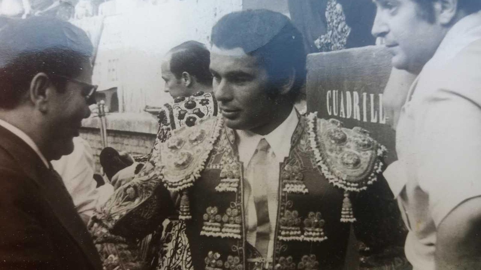 Codina, entrevistando al torero Paquirri