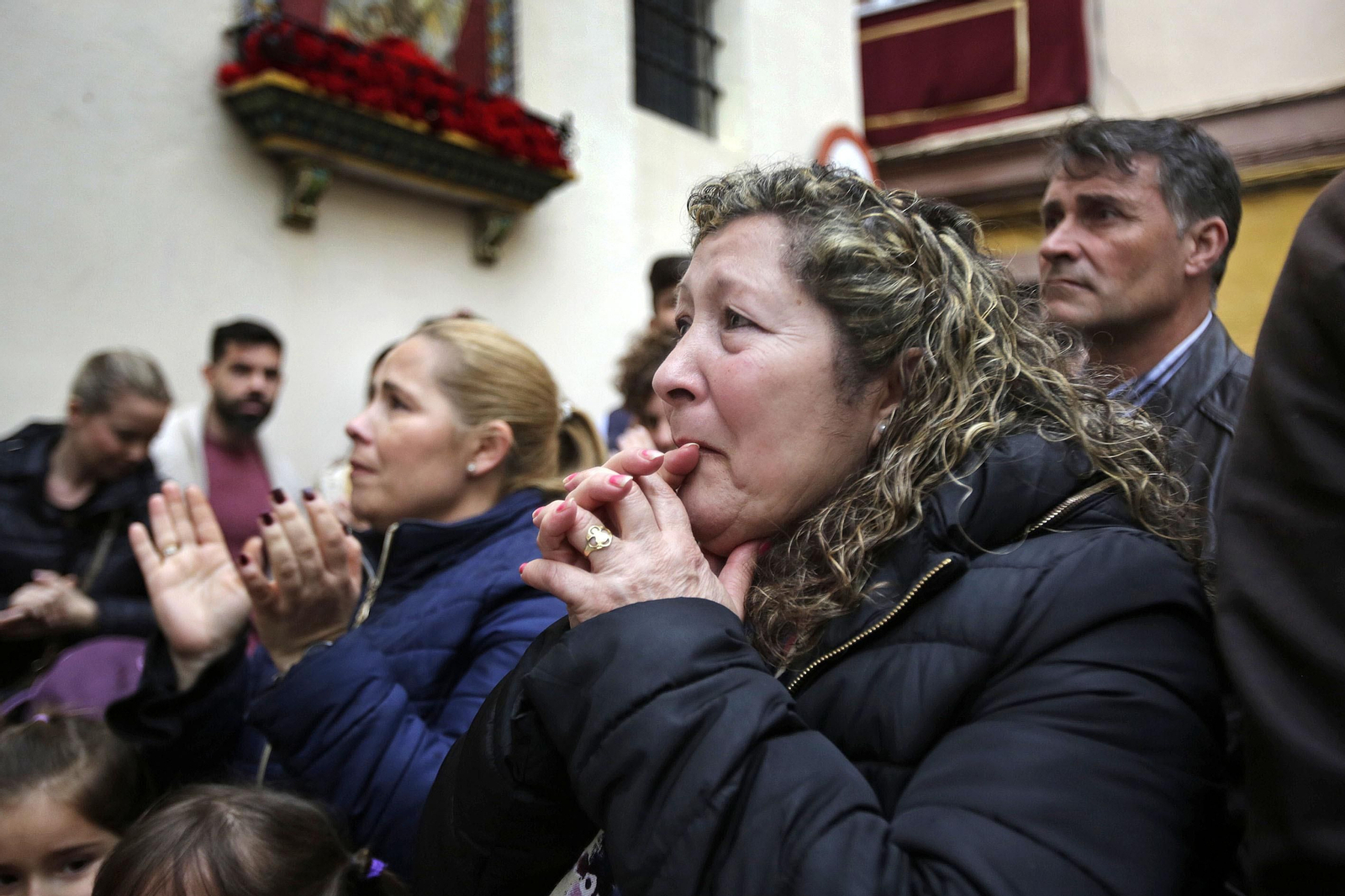 Sentencia tuvo que volver a su templo por la lluvia