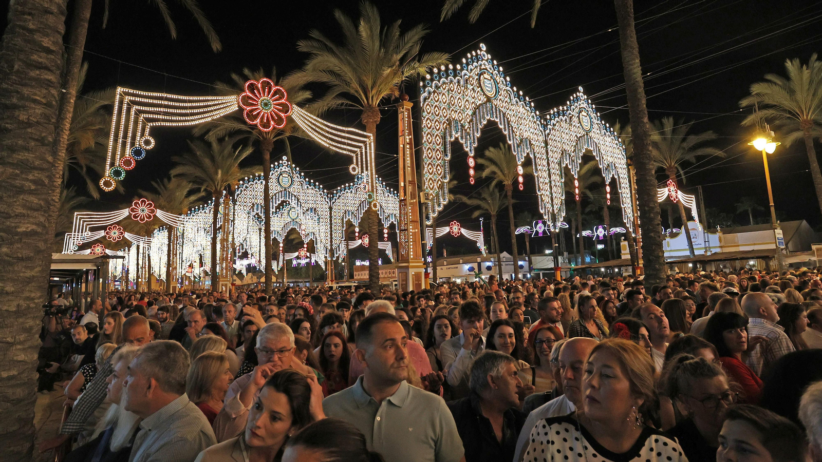 Sábado de Feria y alumbrado en Jerez