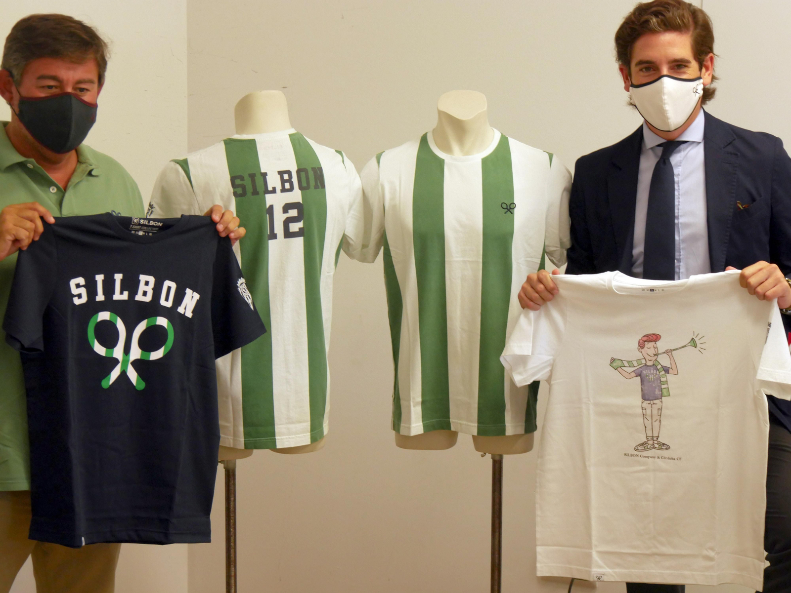 Las camisetas del Córdoba CF confeccionadas por Silbon, en imágenes