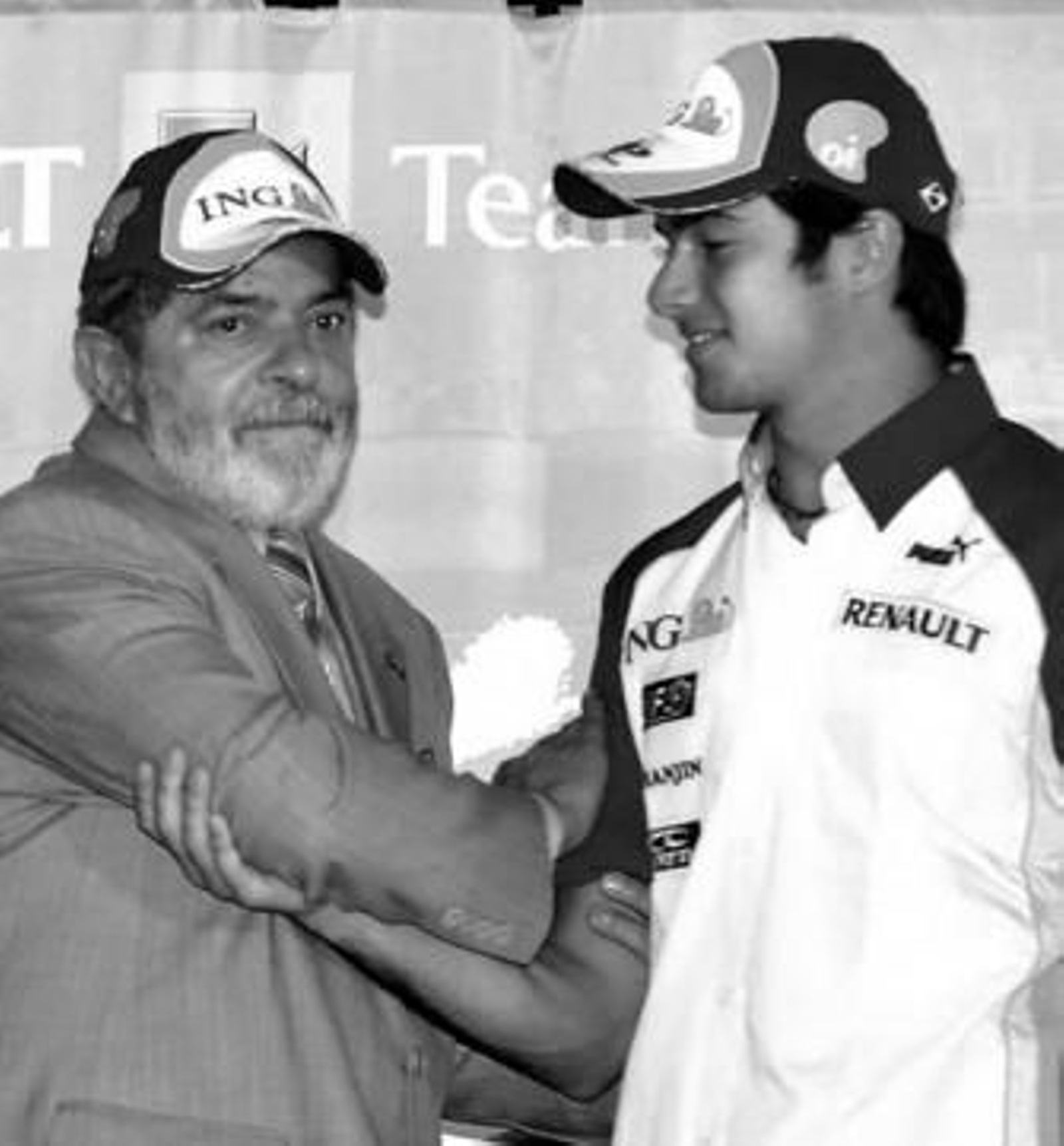 Nelsinho Piquet fue recibido ayer por Lula da Silva, presidente de Brasil. Nelsinho Piquet fue recibido ayer por Lula da Silva, presidente de Brasil.