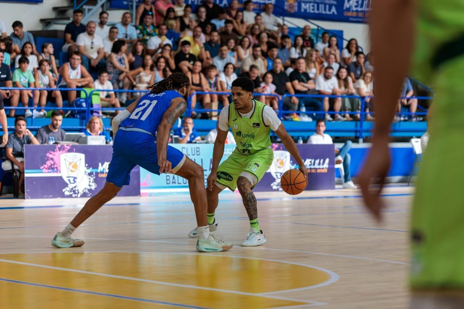 Castañeda, en acción.