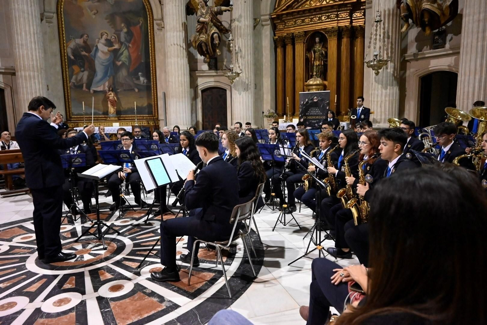 El concierto de la banda de la Estrella de Córdoba dentro de las Jornadas de Cultura Funeraria en Andalucía, en imágenes El concierto de la banda de la Estrella de Córdoba dentro de las Jornadas de Cultura Funeraria en Andalucía, en imágenes