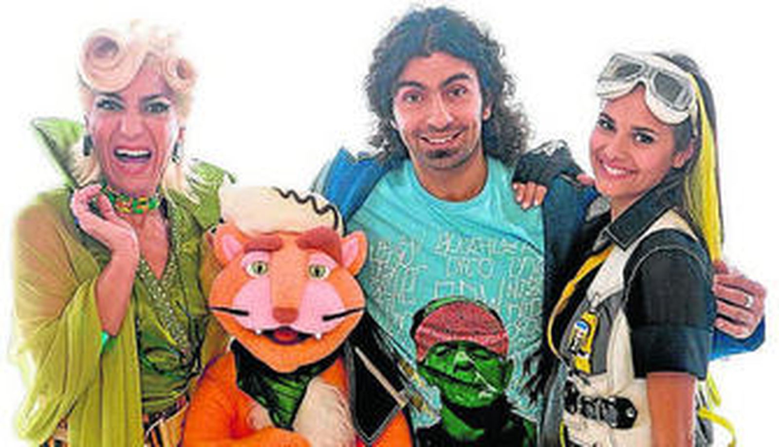 Semifusa, Pizzicato, Allegro y Aria, los personajes del programa musical.