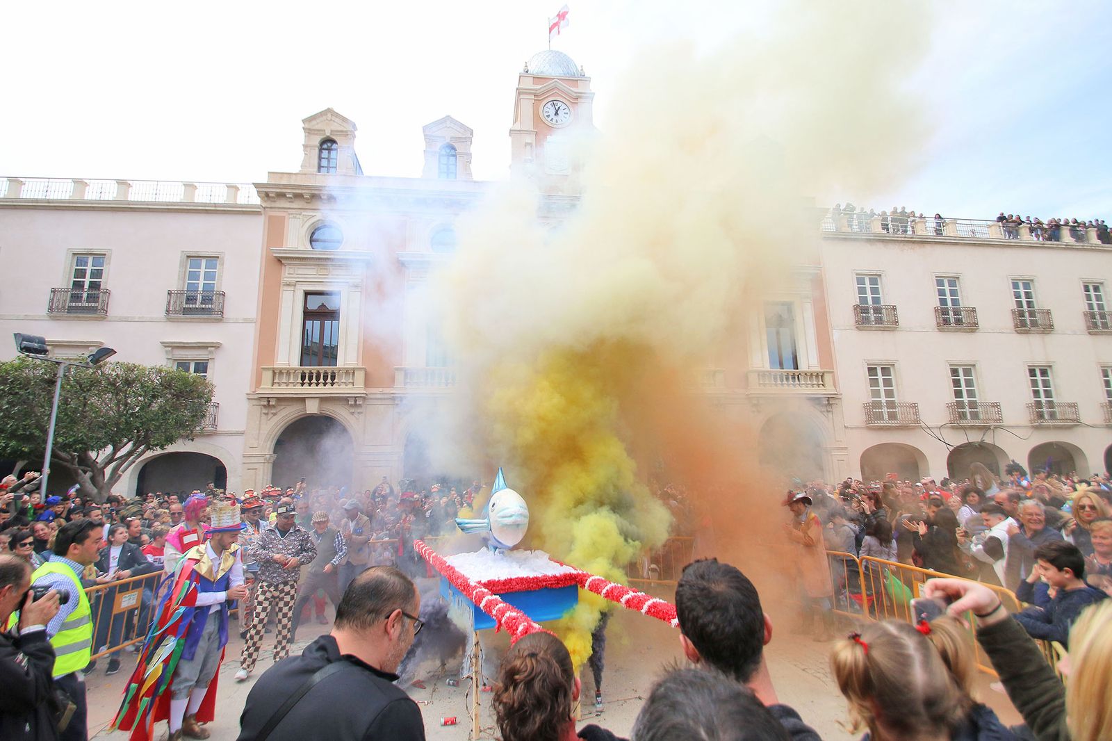 Fotogalería del Entierro de la Sardina. Carnaval Almería 2020
