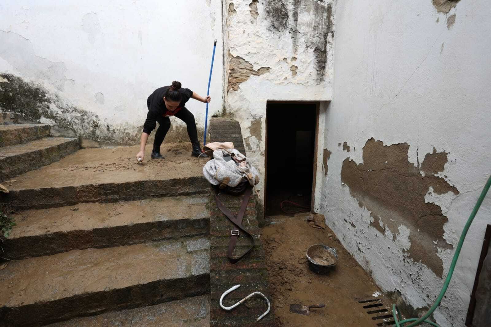 Los destrozos en Setenil tras la riada, en imágenes