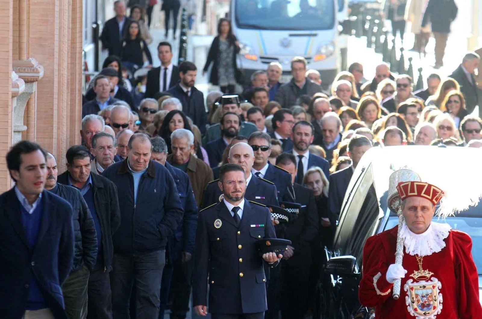 Imágenes del funeral de Pilar Pulgar