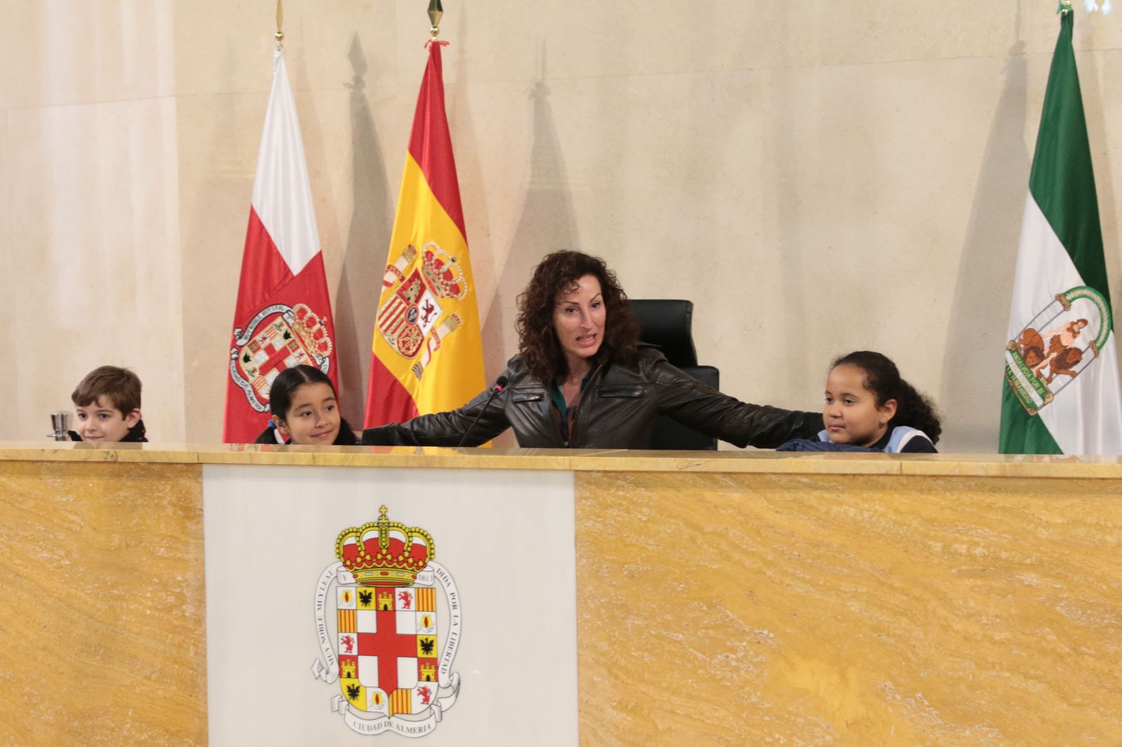 Los alumnos de la SAFA, concejales por un día