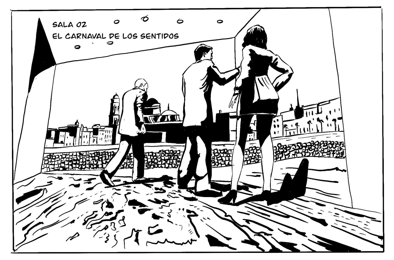 Las imágenes del proyecto básico del Museo del Carnaval