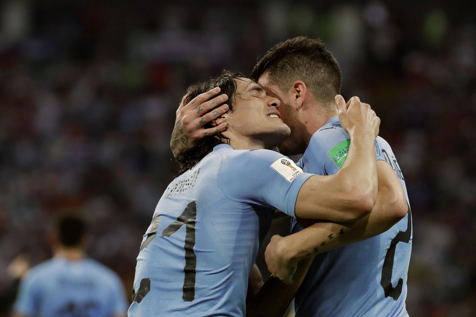 Las imágenes del Uruguay-Portugal