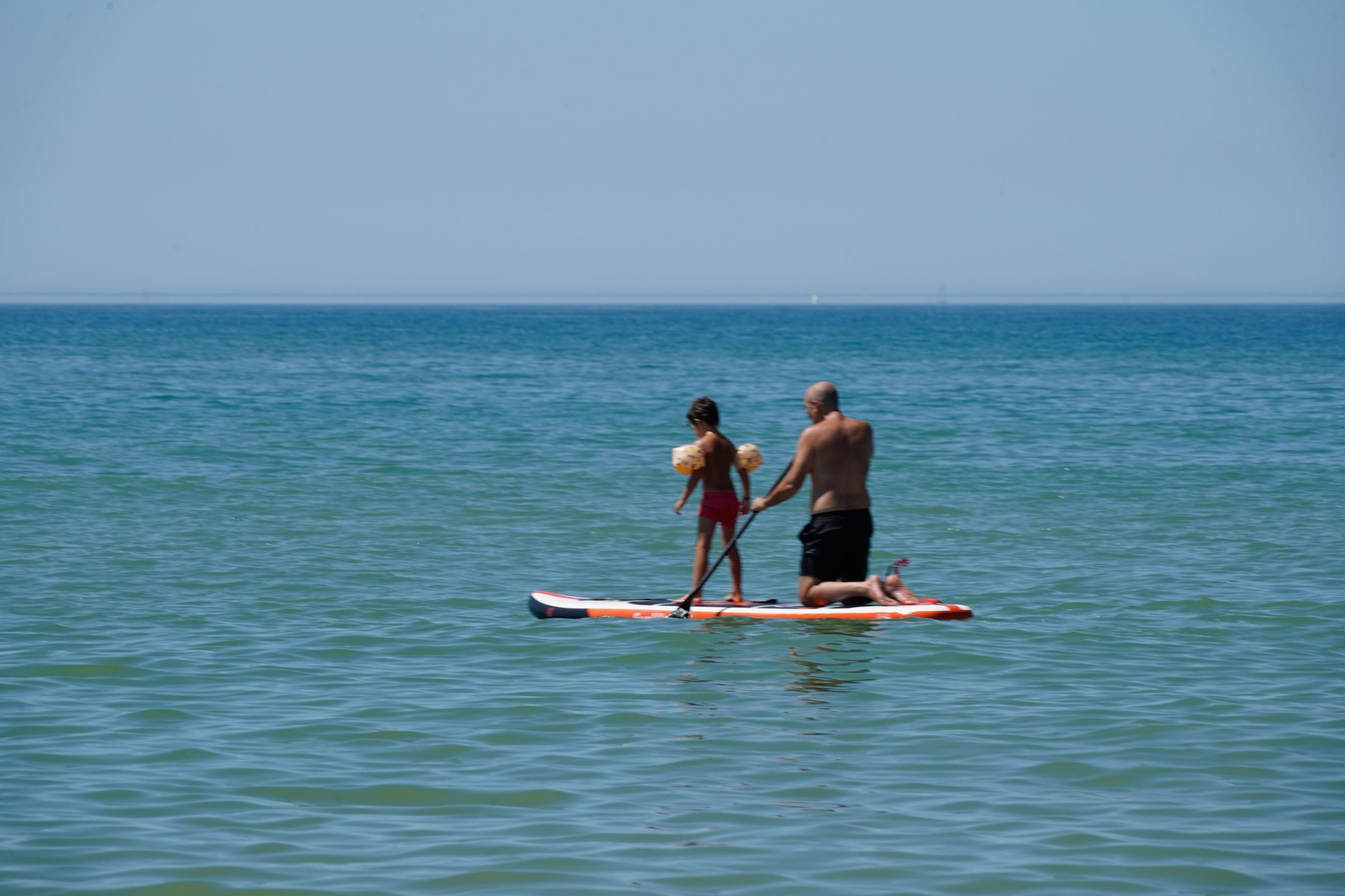 Imágenes de las playas de Huelva el sábado 17 de agosto