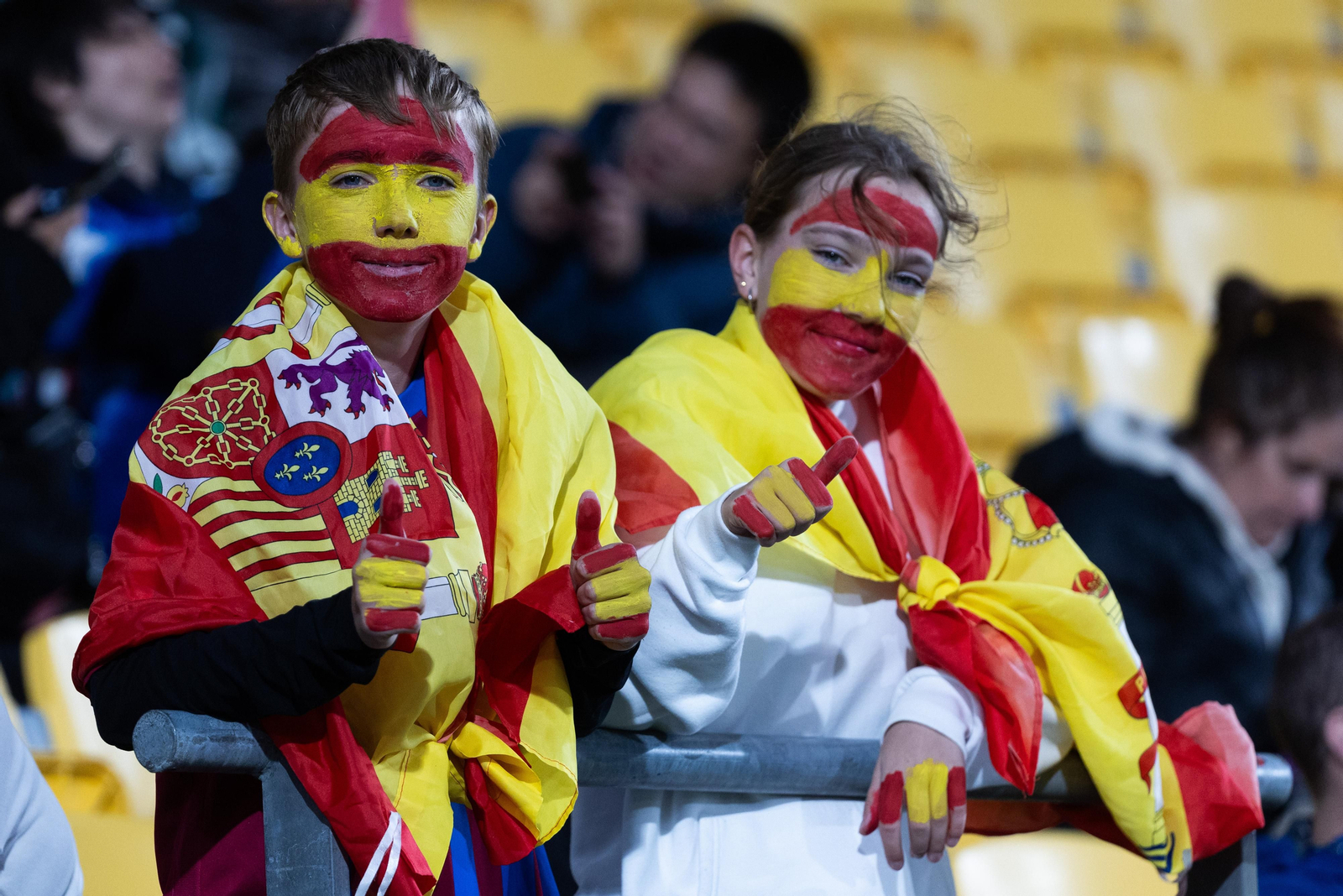 Las fotos de la goleada de Japón a España