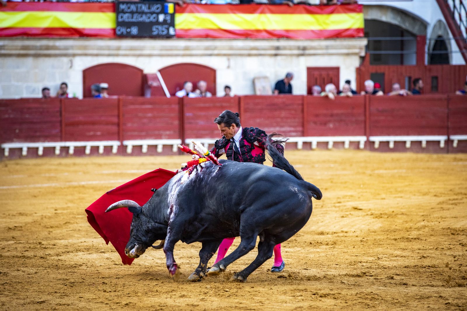 Diego Urdiales, Sebastián Castella y Daniel Luque, en la plaza de toros de El Puerto