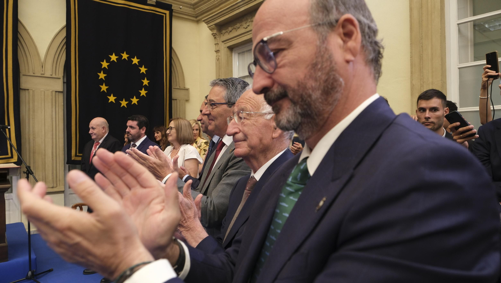 Imágenes del acto de constitución de la Diputación de Almería