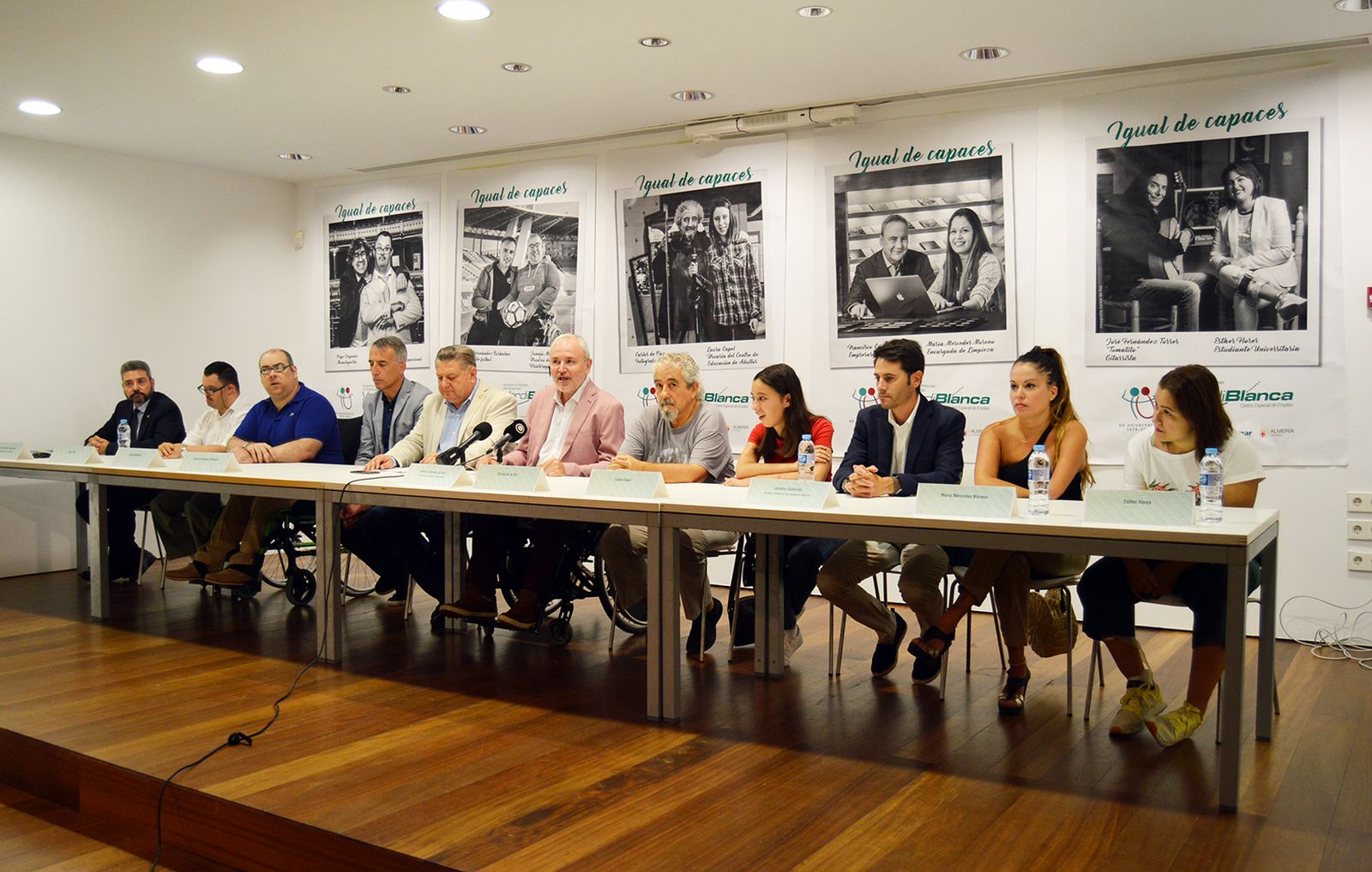 Verdiblanca lanza la campaña de concienciación 'Igual de capaces'.