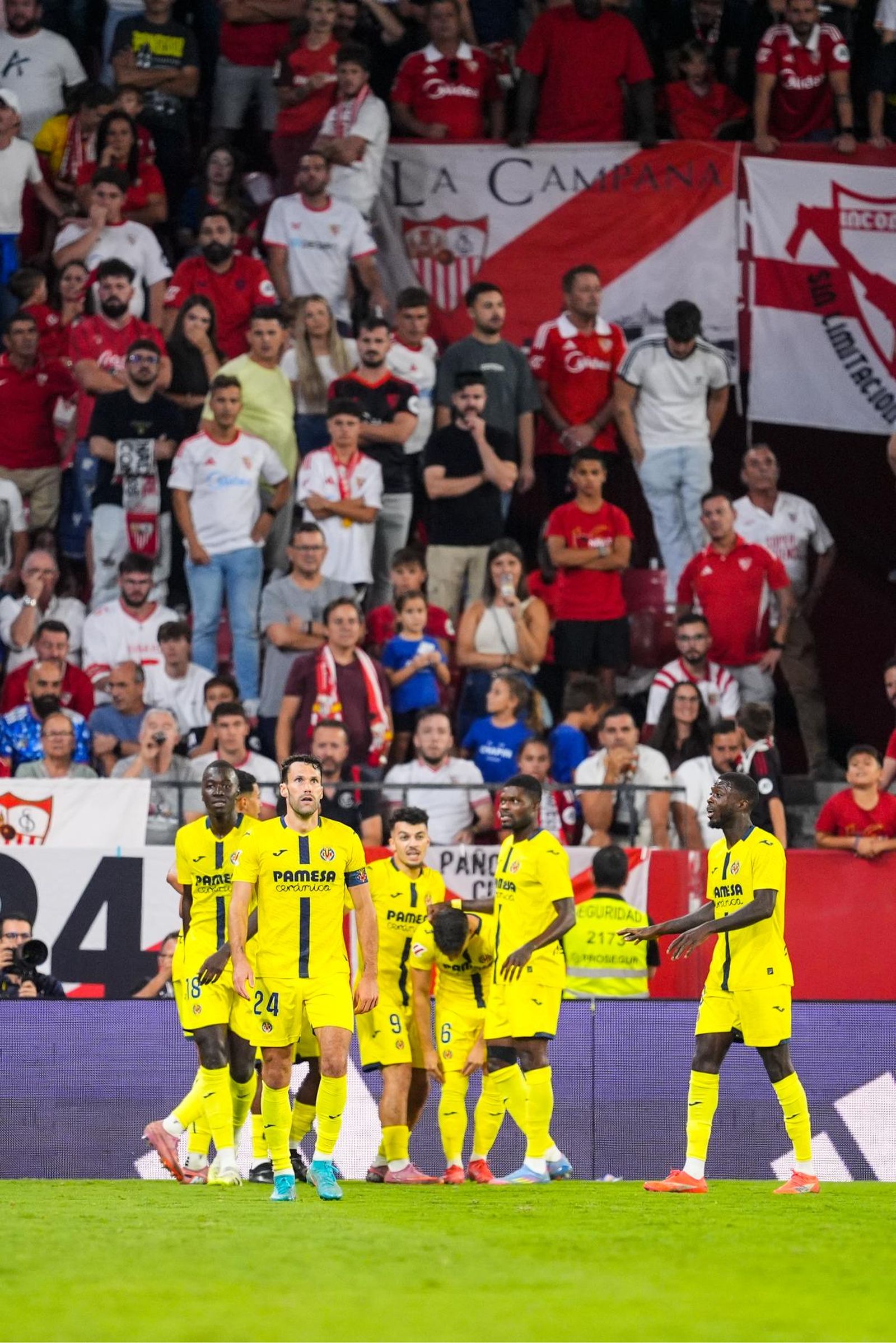 Las fotos del Sevilla-Villarreal