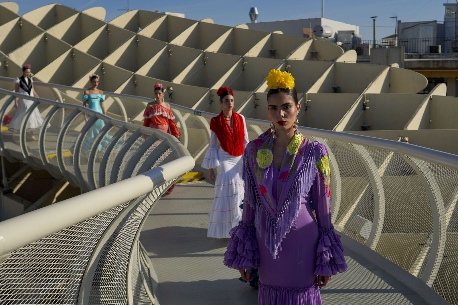 SIMOF 2026: La presentación de la pasarela de moda flamenca, en imágenes
