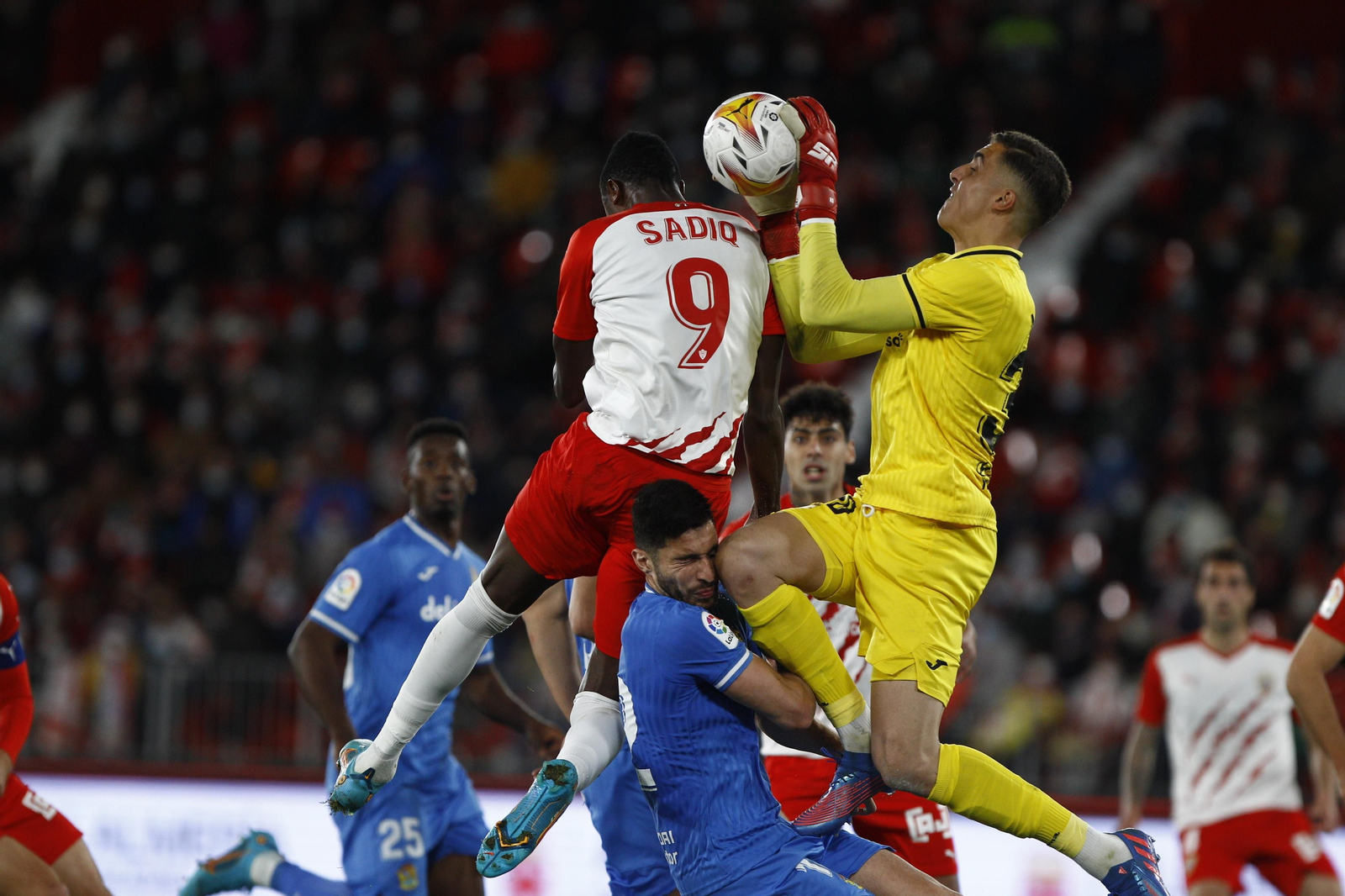 Fotogalería U.D. Almería-C.F. Fuenlabrada