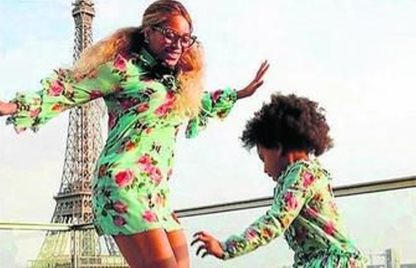Beyoncé se lo pasa pipa junto a su familia en Europa
