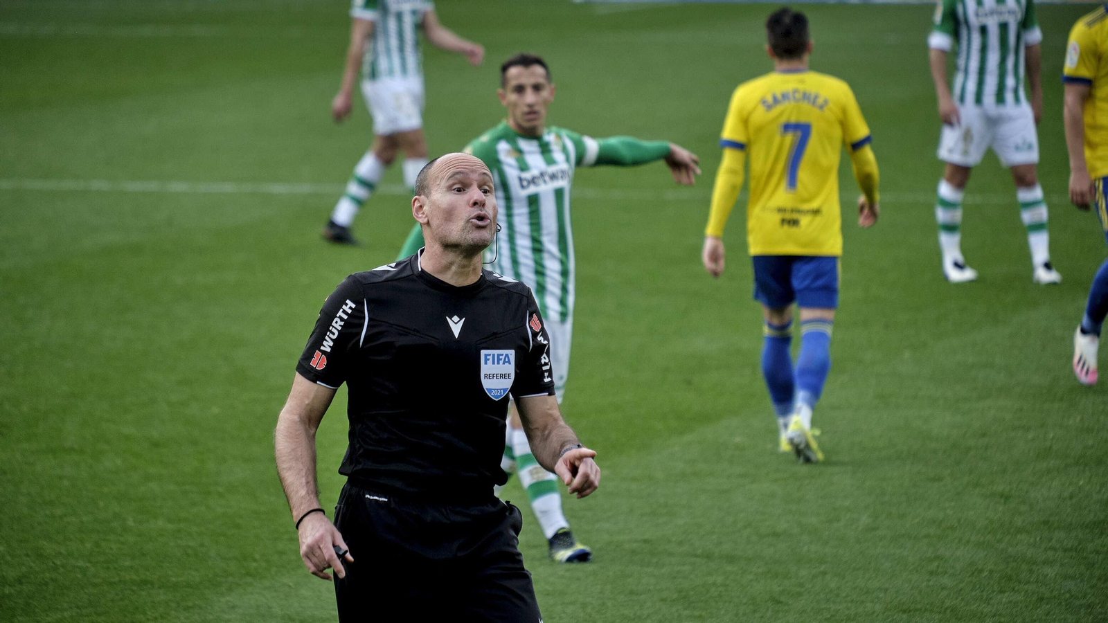 Partido Cádiz CF - Real Betis. Partido Cádiz CF - Real Betis.