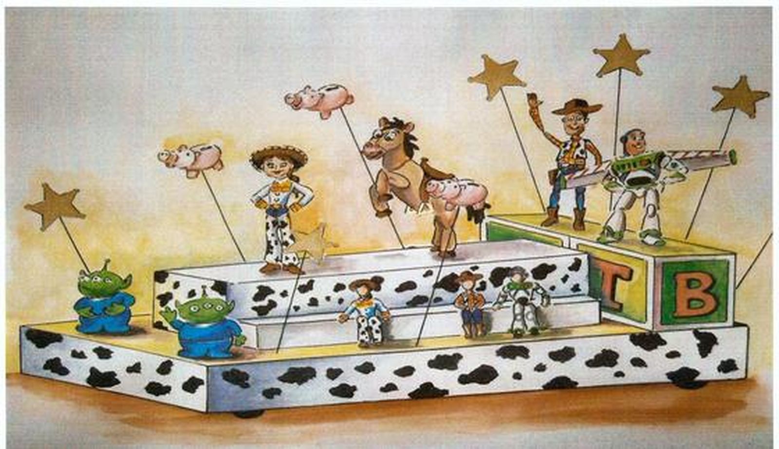 Carroza de Toy Story