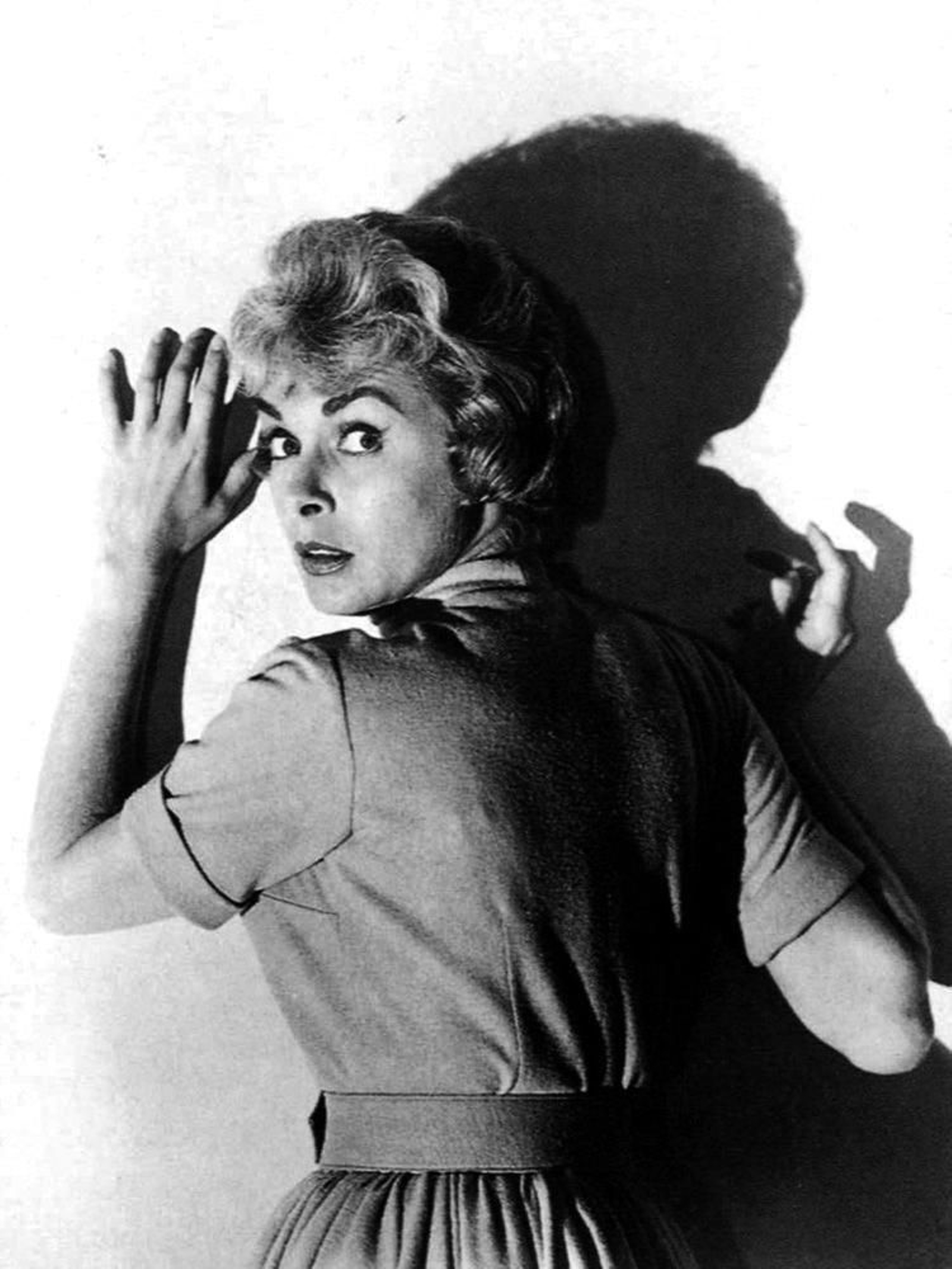Janet Leigh, atormentada en “Psicosis”