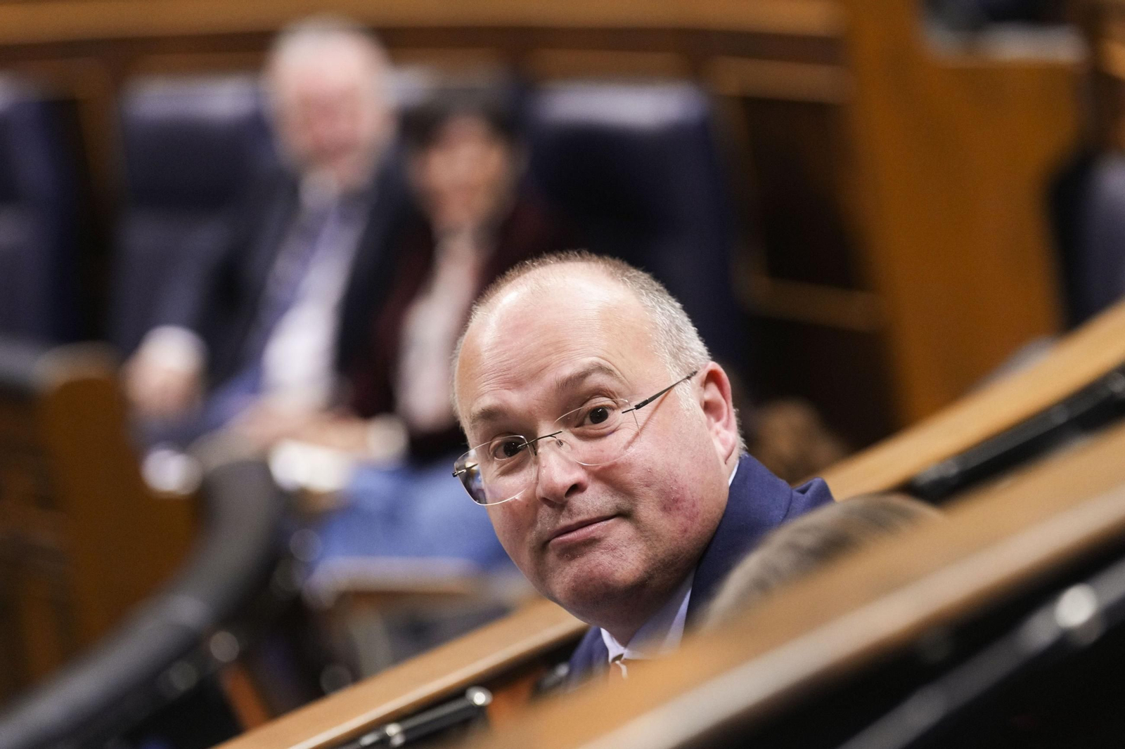 El secretario general del PP, Miguel Tellado.