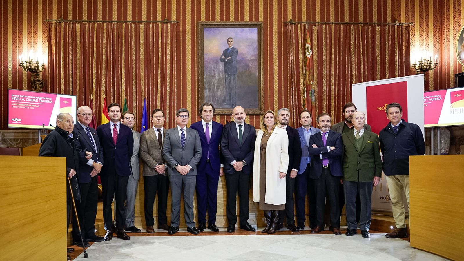 El encuentro contó con numerosos representantes de los colectivos de aficionados de la ciudad.