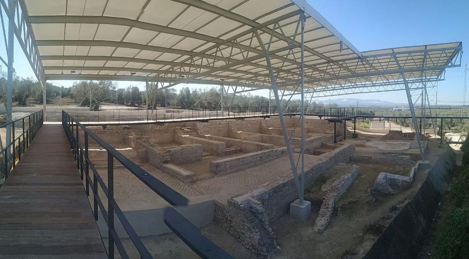 Yacimiento de Fuente Álamo en Puente Genil.