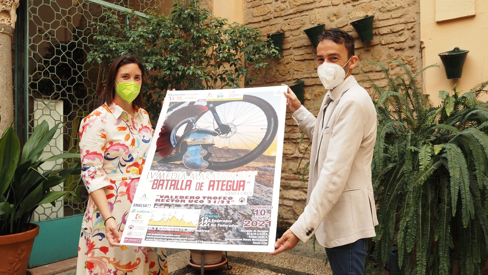 Presentación de la IV Media Maratón Batalla de Ategua Santa Cruz.